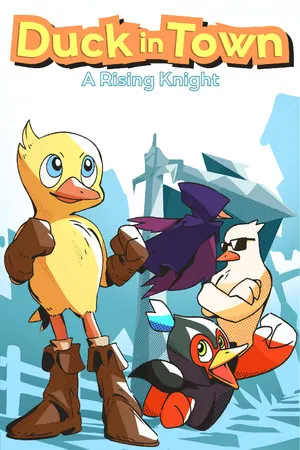 Portada de Duck in Town - A Rising Knight