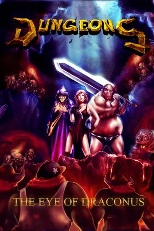 Portada de Dungeons: The Eye of Draconus