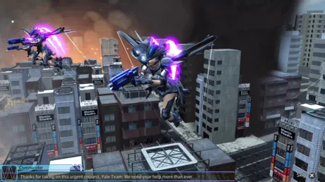 Captura de EARTH DEFENSE FORCE 4.1 WINGDIVER THE SHOOTER