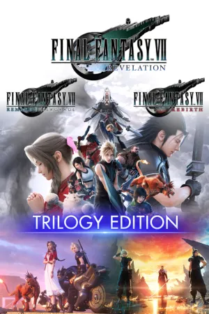 Portada de Edición de la trilogía de la Serie de FINAL FANTASY VII Remake