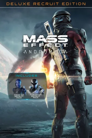 Portada de Edición de recluta Deluxe de Mass Effect™: Andromeda