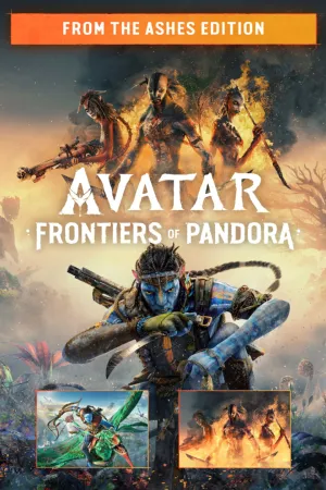 Portada de Edición Desde las Cenizas de Avatar: Frontiers of Pandora