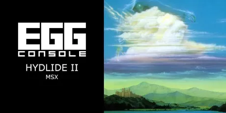 Portada de EGGCONSOLE HYDLIDE II MSX