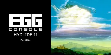 Portada de EGGCONSOLE HYDLIDE II PC-8801