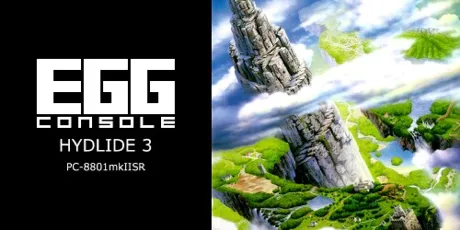 Portada de EGGCONSOLE HYDLIDE3 PC-8801mkIISR