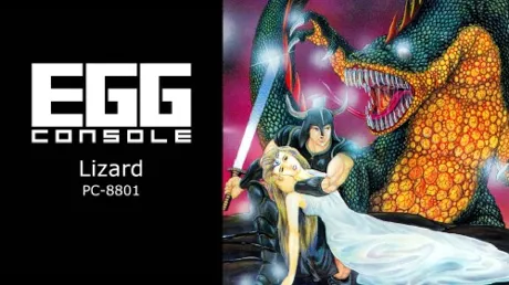 Portada de EGGCONSOLE Lizard PC-8801