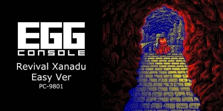 Portada de EGGCONSOLE Revival Xanadu Easy Ver PC-9801