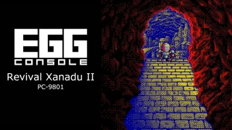Portada de EGGCONSOLE Revival Xanadu II PC-9801
