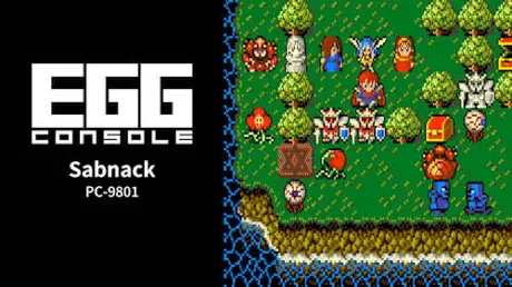 Portada de EGGCONSOLE Sabnack PC-9801