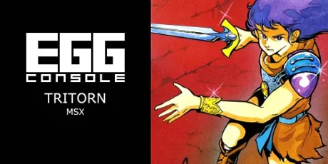 Portada de EGGCONSOLE TRITORN MSX