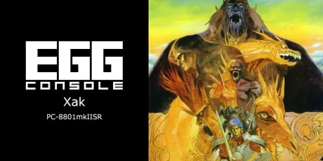 Portada de EGGCONSOLE Xak PC-8801mkIISR