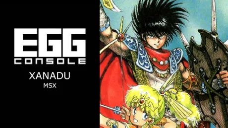 Portada de EGGCONSOLE XANADU MSX