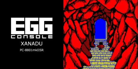Portada de EGGCONSOLE XANADU PC-8801 PC-8801mkIISR