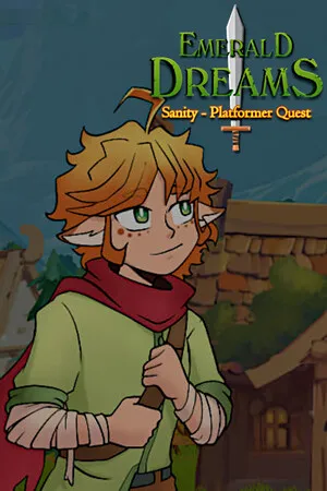 Portada de Emerald Dreams: Sanity - Platformer Quest