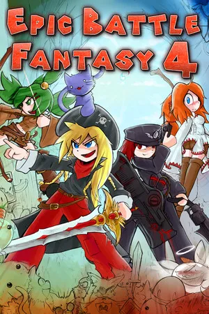 Portada de Epic Battle Fantasy 4
