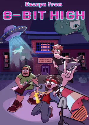Portada de Escape from 8-Bit High