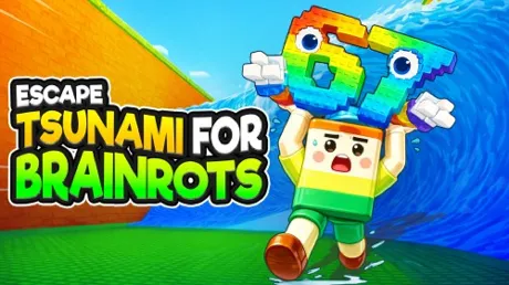 Portada de Escape Tsunami For Brainrots