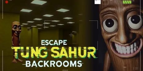 Portada de ESCAPE TUNG SAHUR BACKROOMS