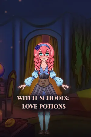Portada de Escuelas de Brujas: Pociones de Amor