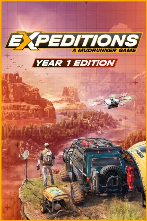 Portada de Expeditions: A MudRunner Game - Year 1 Edition (Windows)