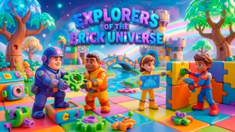 Portada de Explorers of the Brick Universe