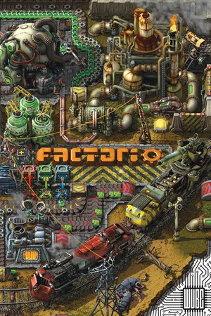 Portada de Factorio