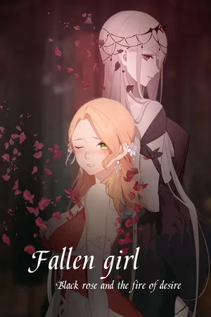 Portada de Fallen girl - Black rose and the fire of desire