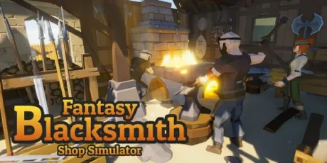 Portada de Fantasy Blacksmith Shop Simulator