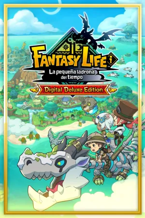 Portada de FANTASY LIFE i: La pequeña ladrona del tiempo Edición digital deluxe