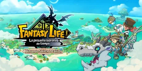 Portada de FANTASY LIFE i: La pequeña ladrona del tiempo - paquete de mejora a la versión Nintendo Switch™ 2 Edition
