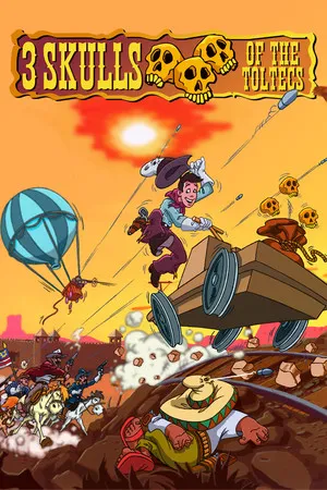 Portada de Fenimore Fillmore: 3 Skulls of the Toltecs