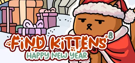 Portada de FIND KITTENS 8: Happy New Year 🎄🥂🎅