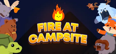 Portada de Fire at Campsite