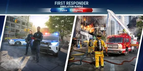 Portada de First Responder Simulation Bundle: Police Firefighting
