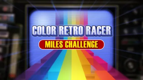 Captura de FIRST STEAM GAME VHS - COLOR RETRO RACER : MILES CHALLENGE