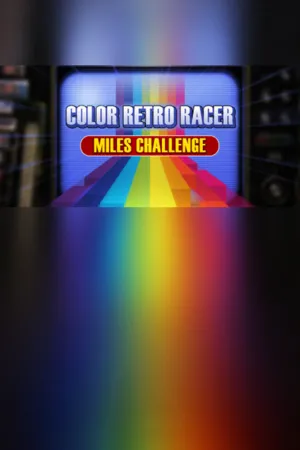 Portada de FIRST STEAM GAME VHS - COLOR RETRO RACER : MILES CHALLENGE