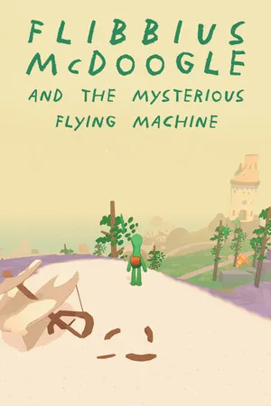 Portada de Flibbius McDoogle and the Mysterious Flying Machine