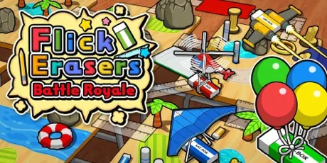 Portada de Flick Erasers Battle Royale