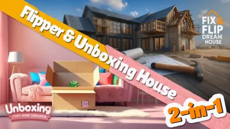 Portada de Flipper & Unboxing House 2-in-1