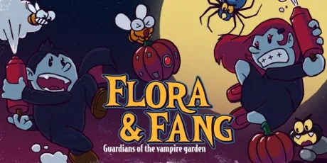 Portada de Flora & Fang: Guardians of the vampire garden