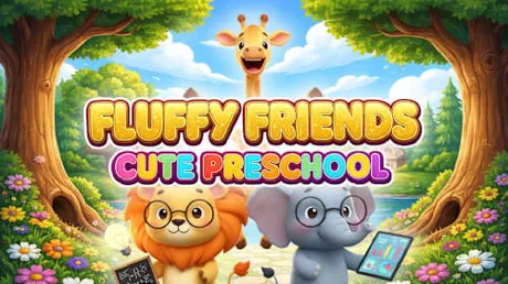 Portada de Fluffy Friends - Cute Preschool