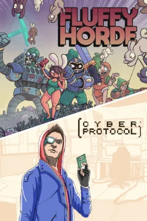 Portada de Fluffy Horde + Cyber Protocol