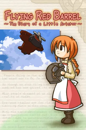 Portada de Flying Red Barrel - The Diary of a Little Aviator