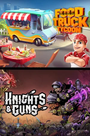 Portada de Food Truck Tycoon + Knights & Guns