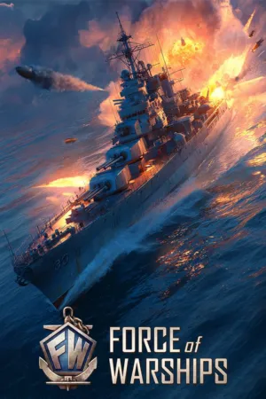 Portada de Force of Warships: Juego de Acorazados, Batalla de Guerra Naval