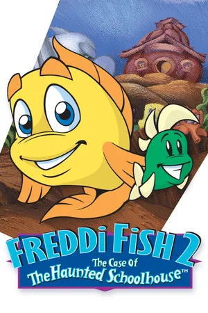 Portada de Freddi Fish 2: The Case of the Haunted Schoolhouse