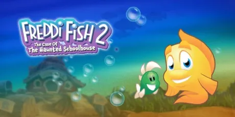 Portada de Freddi Fish 2: The Case of The Haunted Schoolhouse