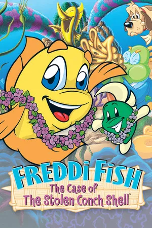 Portada de Freddi Fish 3: The Case of the Stolen Conch Shell