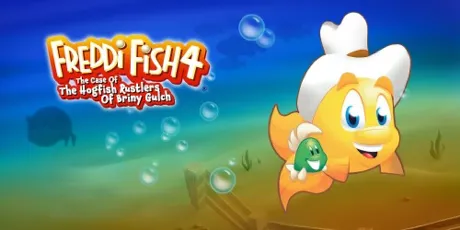 Portada de Freddi Fish 4: The Case of The Hogfish Rustlers of Briny Gulch