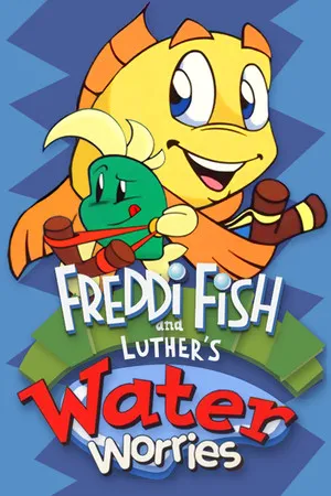 Portada de Freddi Fish and Luther's Water Worries